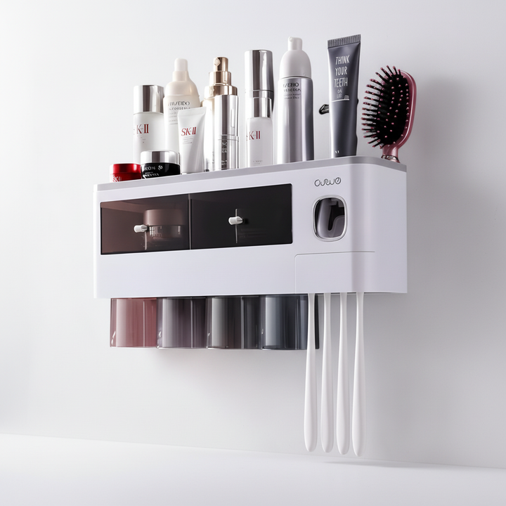 Wandmontierte Zahnburstenhalterung - HygiaHolder