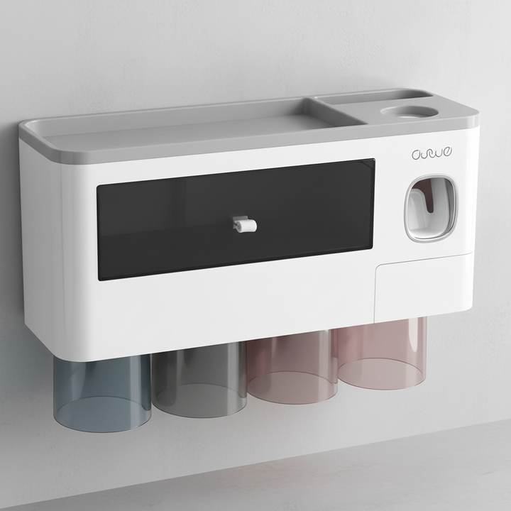 Wandmontierte Zahnburstenhalterung - HygiaHolder