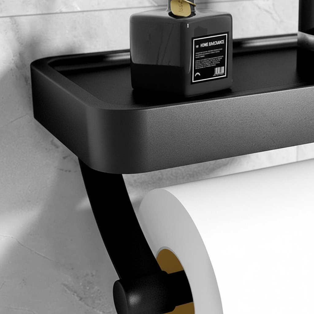 Wandmontierter Toilettenpapierhalter - RollDock