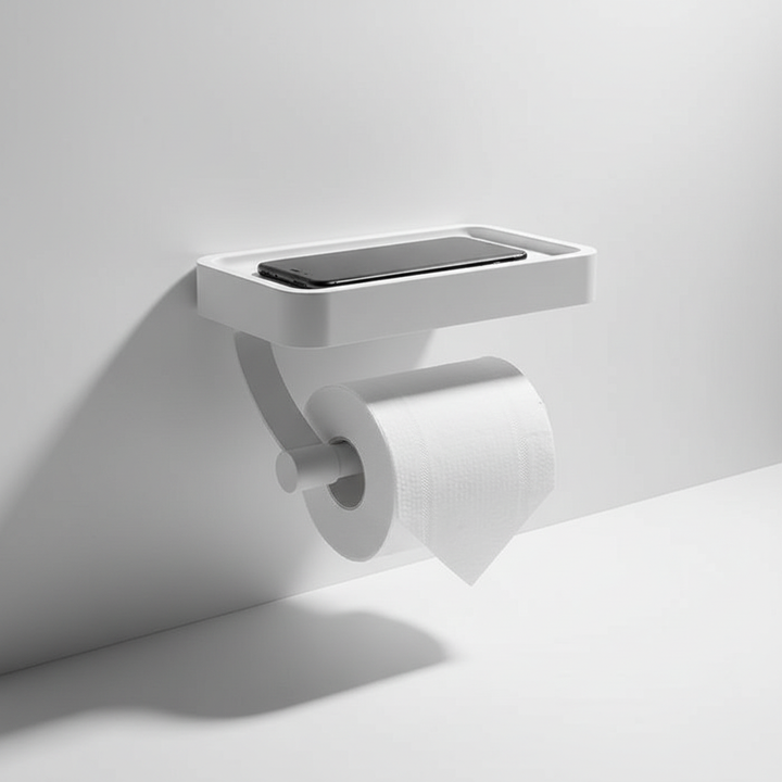 Wandmontierter Toilettenpapierhalter - RollDock