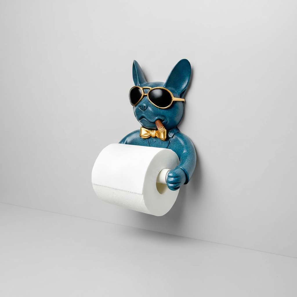 Wandmontierter Toilettenpapierhalter Harz - PawMate