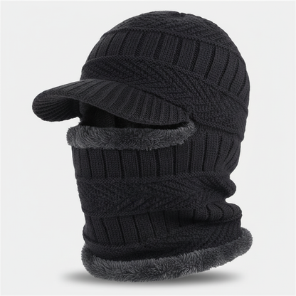 Wärmende Mütze Mit Gesichtsschutz - WinterCap