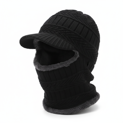Wärmende Mütze Mit Gesichtsschutz - WinterCap