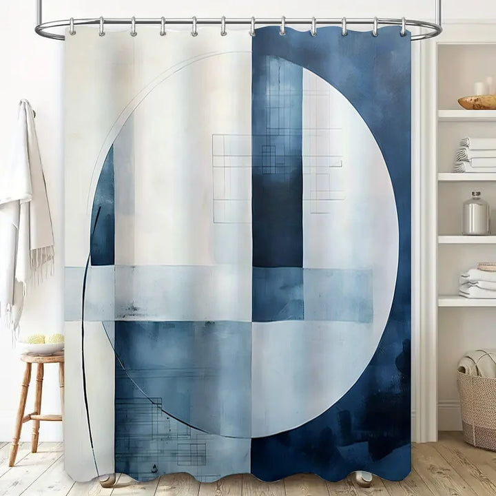 Wasserabweisender Polyester Duschvorhang - AquaLoom