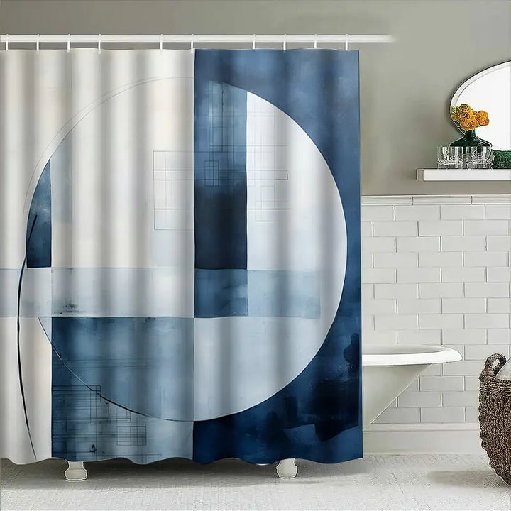 Wasserabweisender Polyester Duschvorhang - AquaLoom