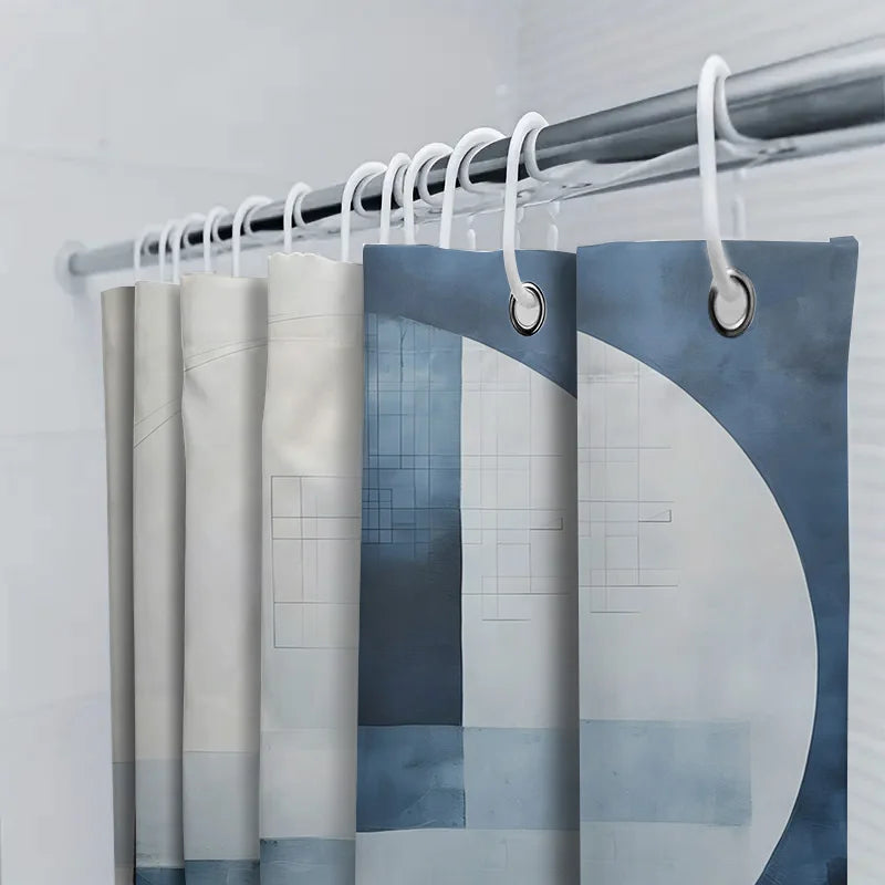 Wasserabweisender Polyester Duschvorhang - AquaLoom
