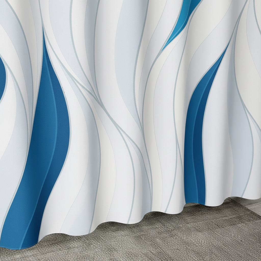 Wasserdichter Gedruckter Duschvorhang - ShowerWeave