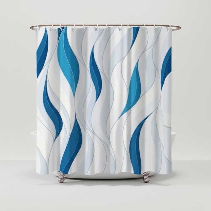 Wasserdichter Gedruckter Duschvorhang - ShowerWeave