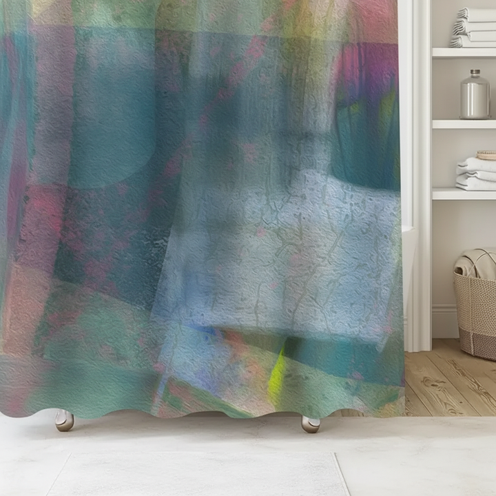 Wasserfester Polyester Duschvorhang - NebulaCurtain