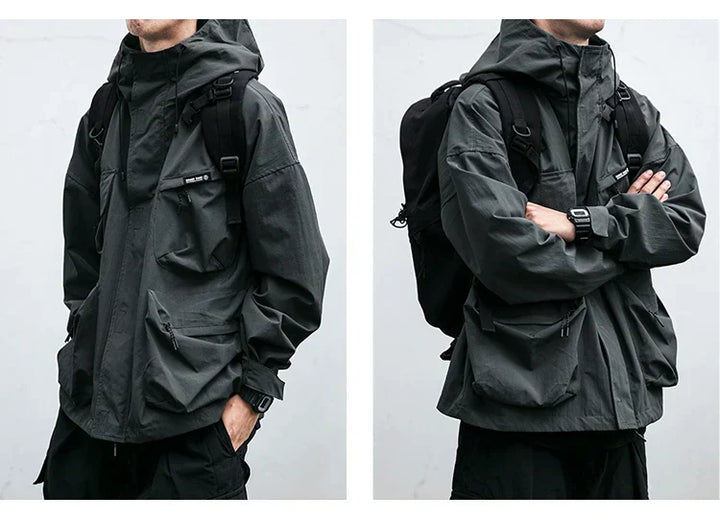 Water-Resistant Utility Outdoor Jacket - John