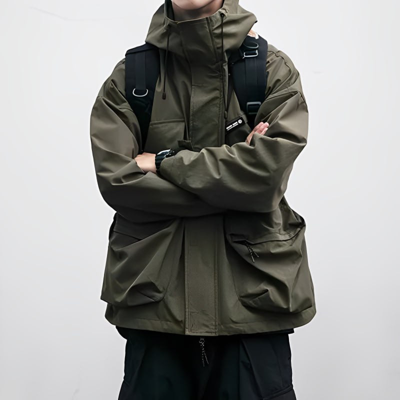 Water-Resistant Utility Outdoor Jacket - John