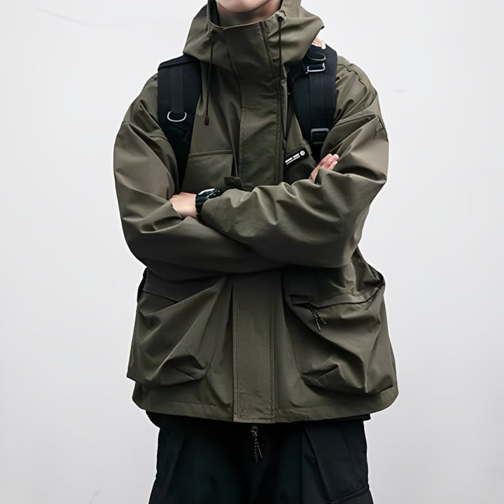 Water-Resistant Utility Outdoor Jacket - John