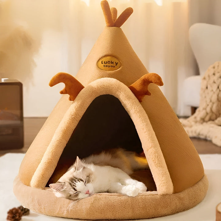 Hyggeligt telthus til kæledyr - PurrPalace
