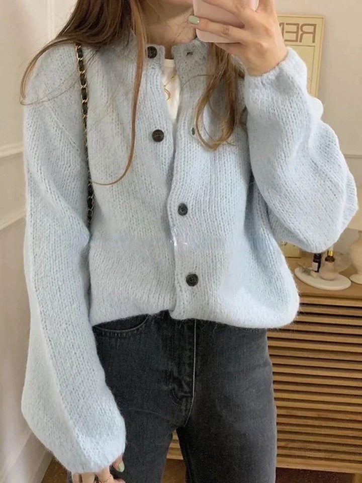 Dame Strikket Vest - Nova