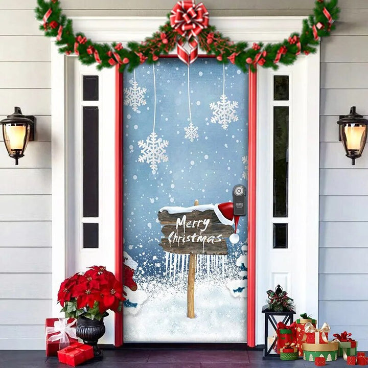 Jule dørdekoration - MerryDoor
