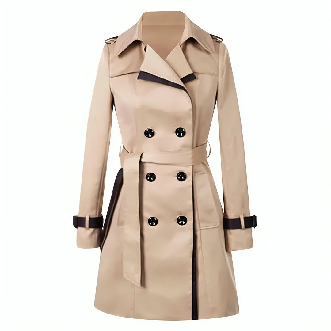 Lang trenchcoat til kvinder - Sophie
