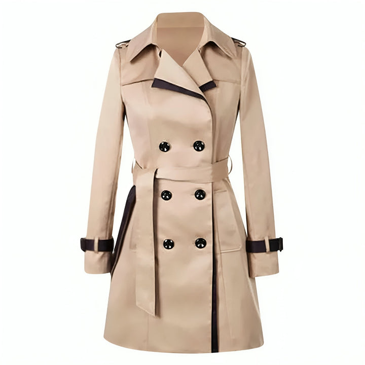 Lang trenchcoat til kvinder - Sophie