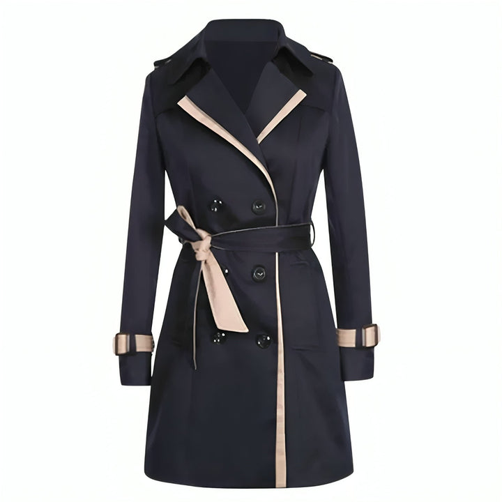 Lang trenchcoat til kvinder - Sophie