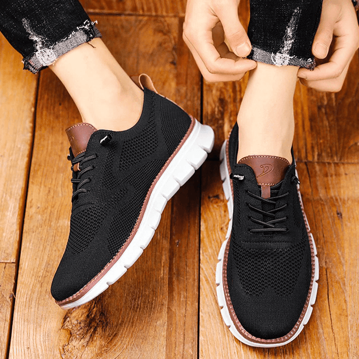 Åndbare og ultrakomfortable herresneakers i et minimalistisk design – Elias