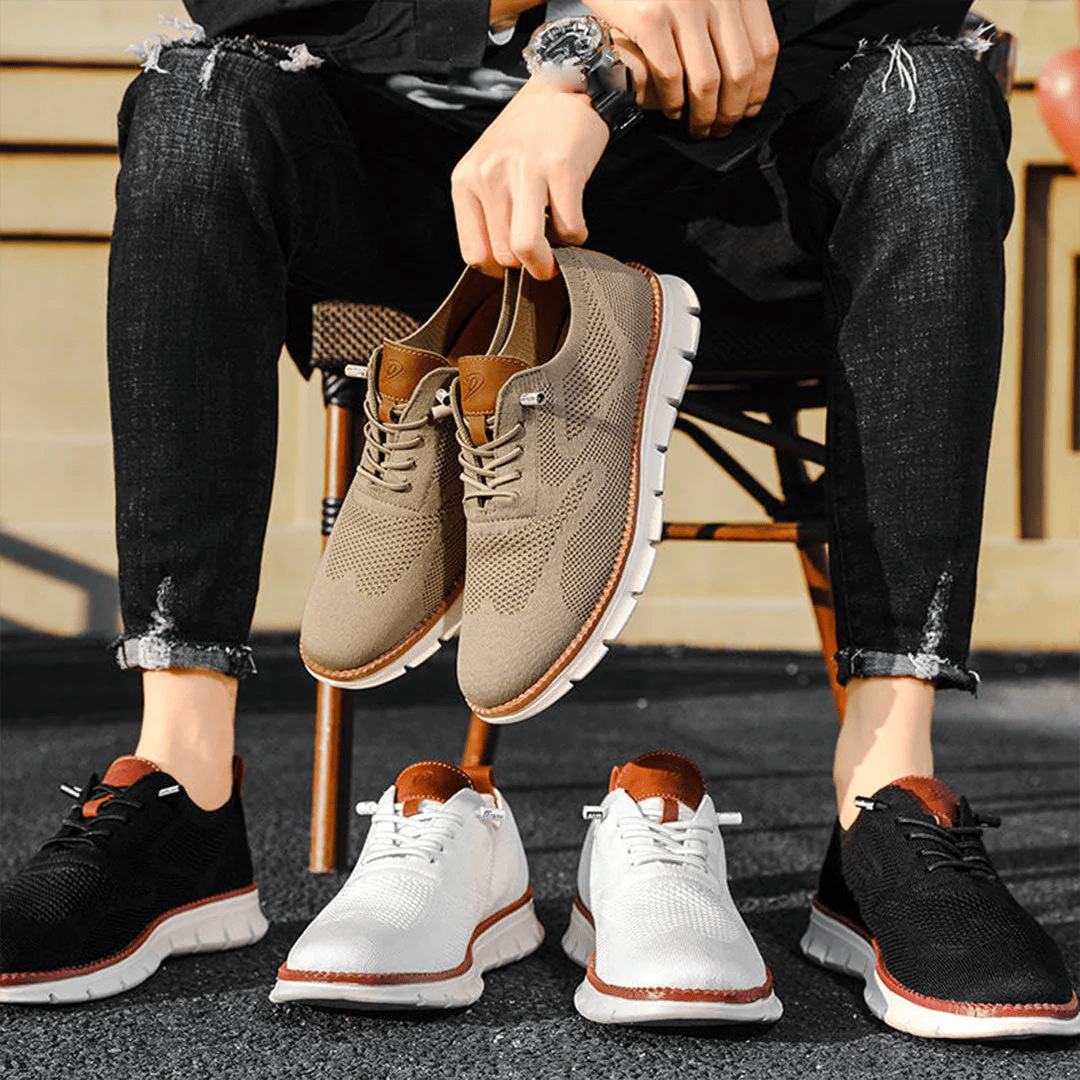 Åndbare og ultrakomfortable herresneakers i et minimalistisk design – Elias