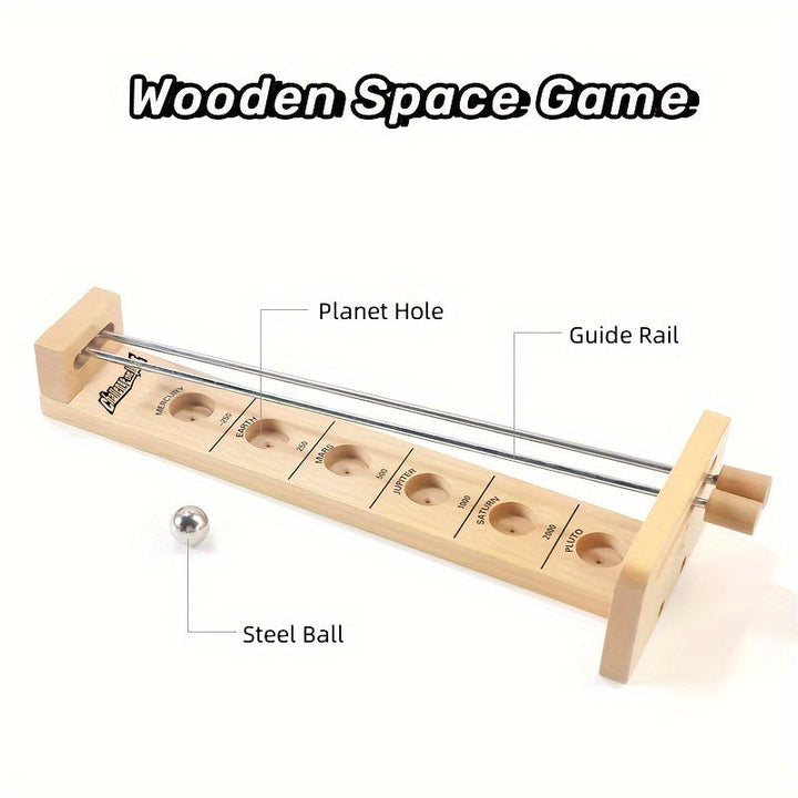 Træ-stickballspil Rumeventyr - SpaceBall Frenzy