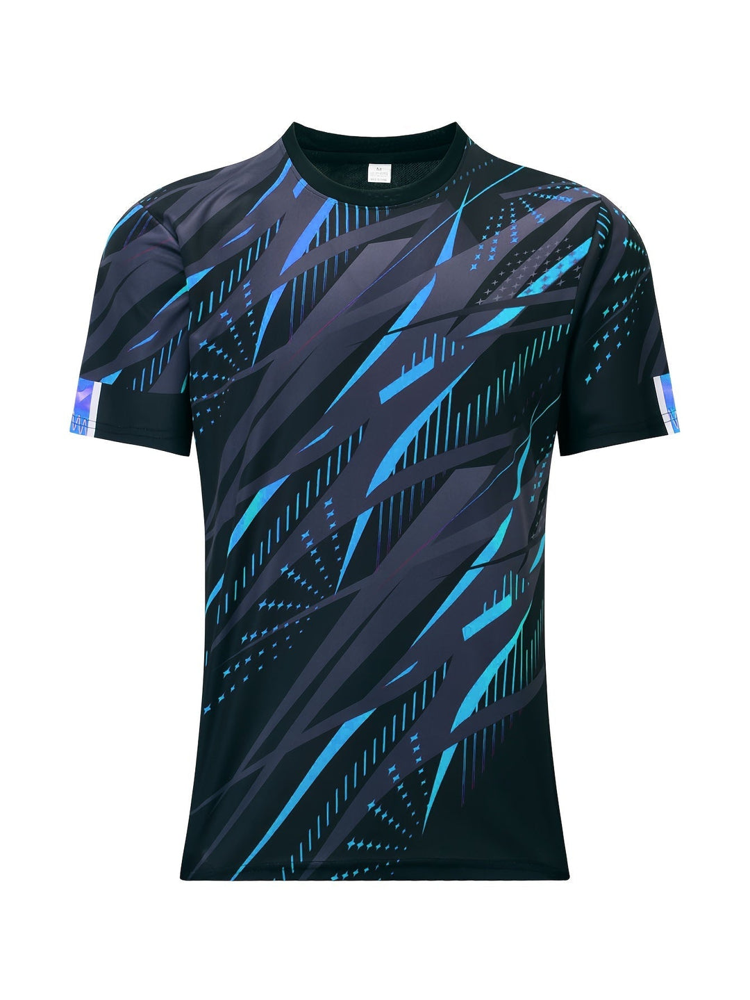Kortærmet t-shirt med stribet mønster, sommerlook til herrer - Timo