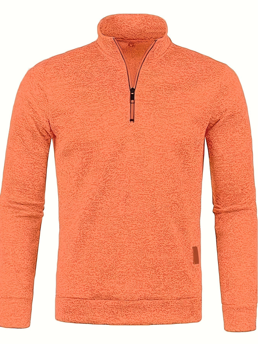 Herrenpullover med halslynlås til efterår og vinter - Matteo