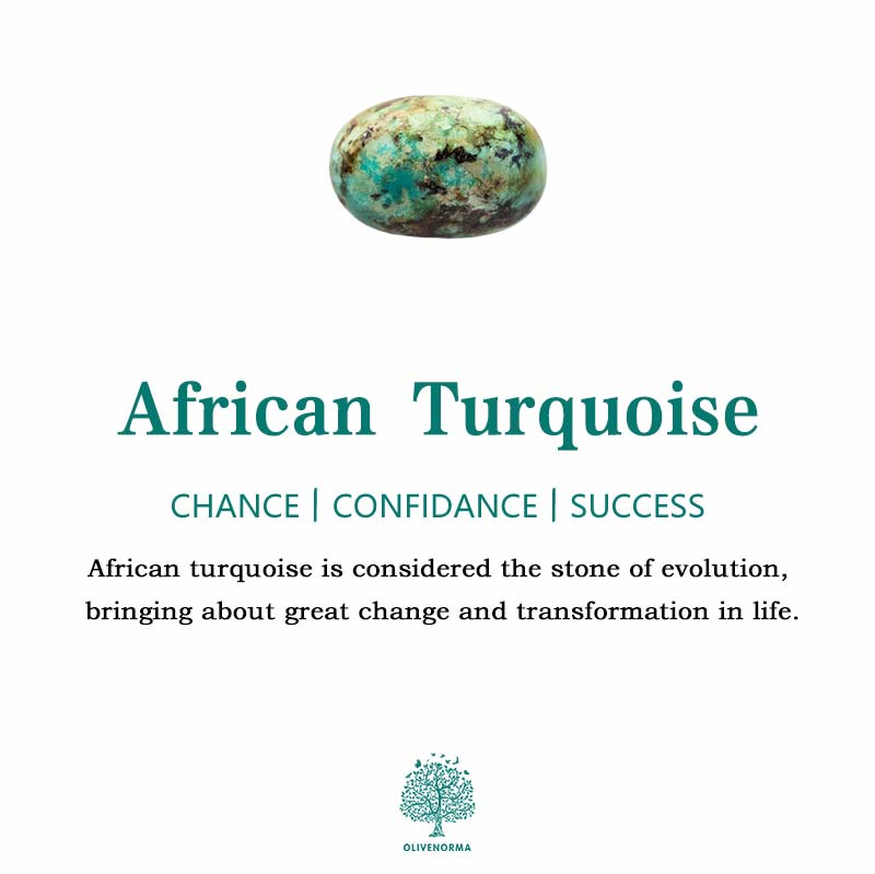 Afrikanischer Türkis Edelstein, grün-blau, Glücksbringer, Transformation, Erfolg, Vertrauen.