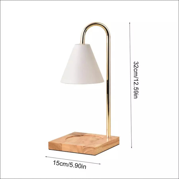 Trendy stemningsfuld lysvarmerlampe - Sophia