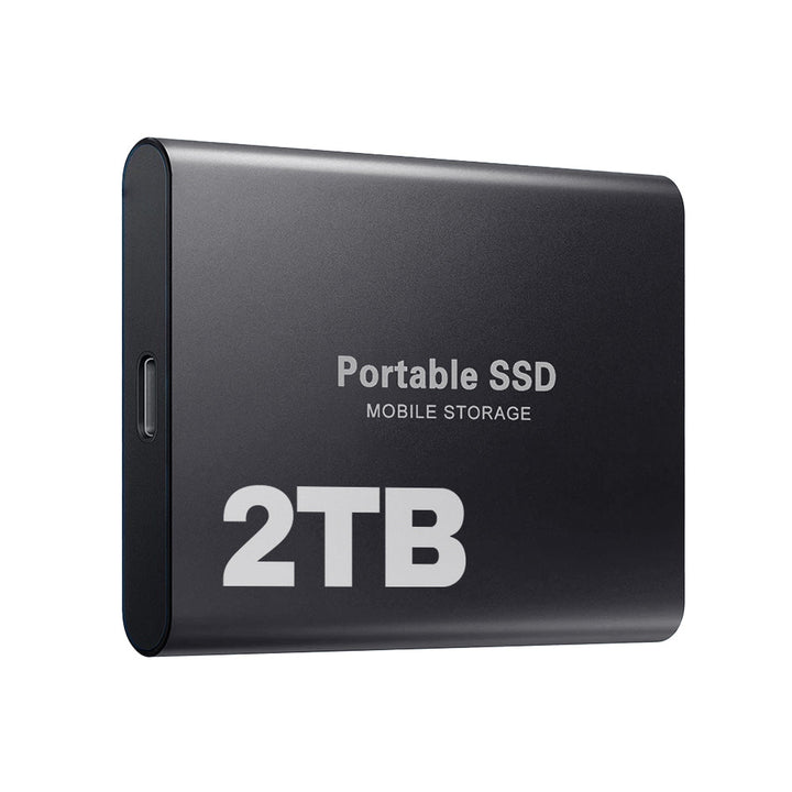 Portable High-Speed SSD Storage, USB-C 1050MB/s (2TB) 9