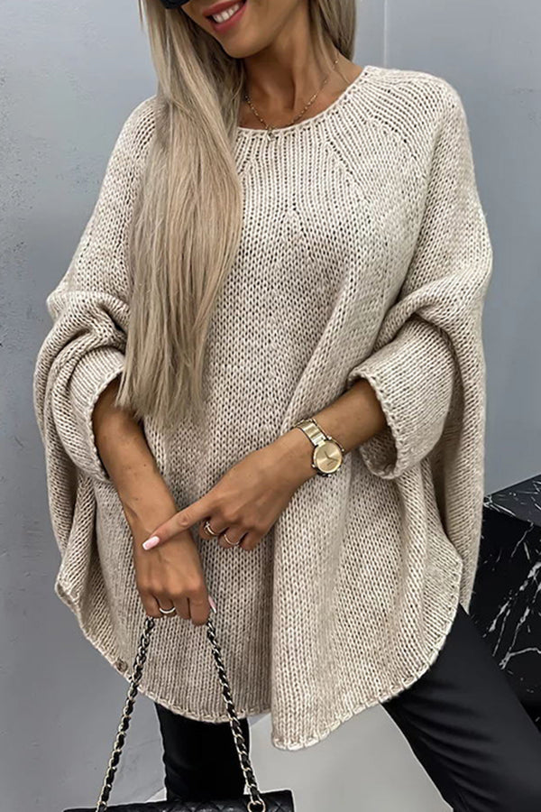 Stilfuld damesweater med rund hals - Isabelle