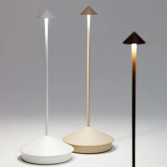 ClarityGlow™ Trådløs LED-bordlampe – Til varme aftener indendørs og udendørs