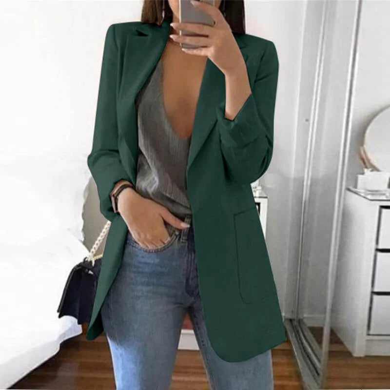 Stilfuld elegant streetwear-blazer - Serena