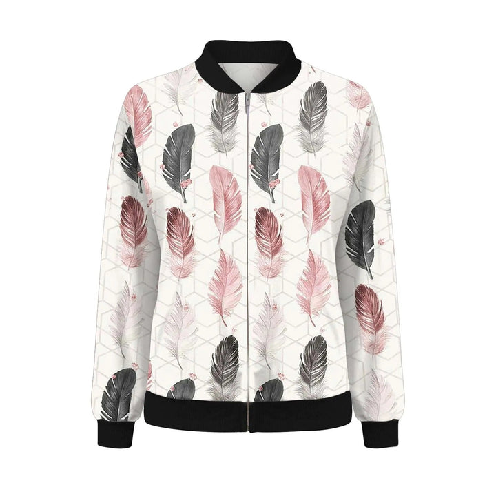 Dame-sommerjakke med fint blomsterprint – Fiora