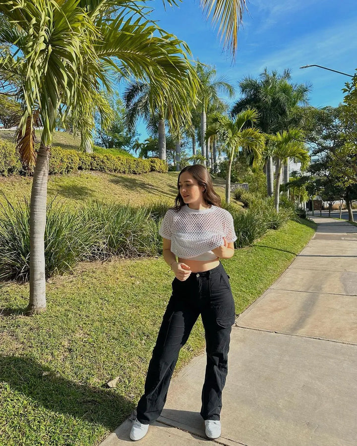 Trendy Dame Cargojeans - Nova