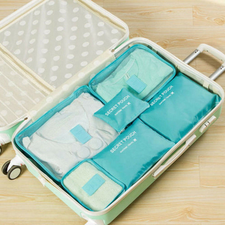 Bagageorganizer-sæt – 2 for prisen af 1 Pladsbesparende rejseopbevaringsposer