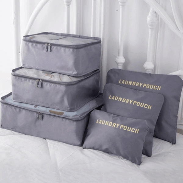 Bagageorganizer-sæt – 2 for prisen af 1 Pladsbesparende rejseopbevaringsposer