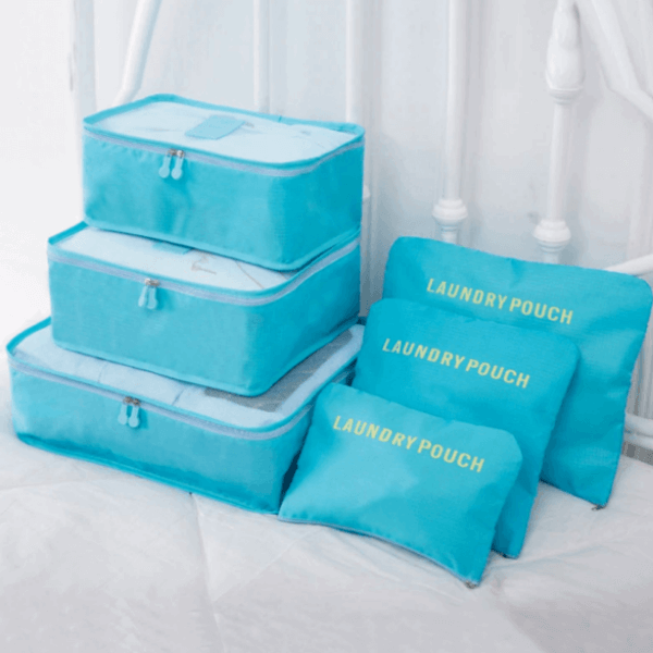 Bagageorganizer-sæt – 2 for prisen af 1 Pladsbesparende rejseopbevaringsposer