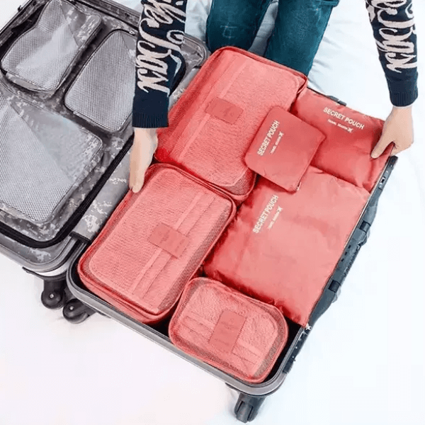 Bagageorganizer-sæt – 2 for prisen af 1 Pladsbesparende rejseopbevaringsposer