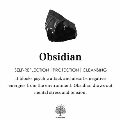 Schwarzer Obsidian-Stein, roh, für Selbstreflexion, Schutz und Reinigung, energetische Heilung.