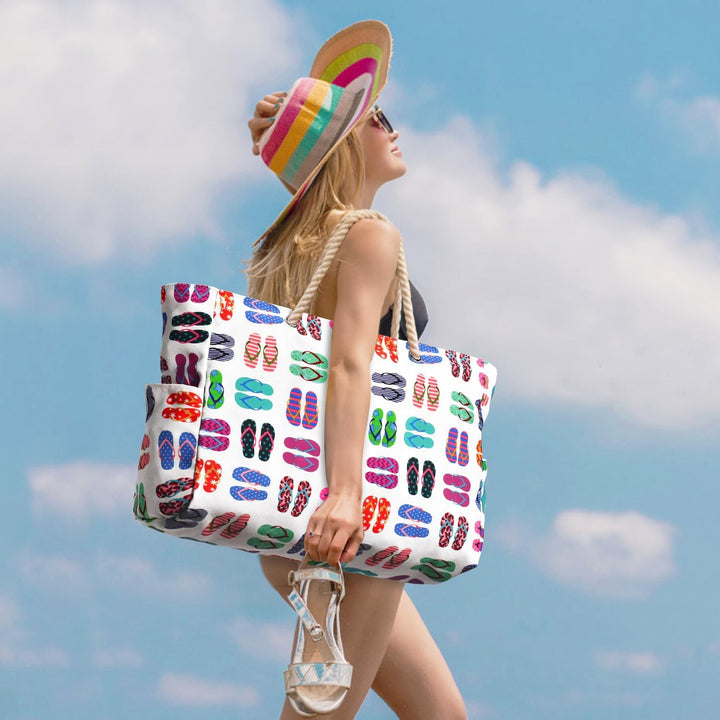 Vand- og sandtæt oversize-strandtaske – SandAway