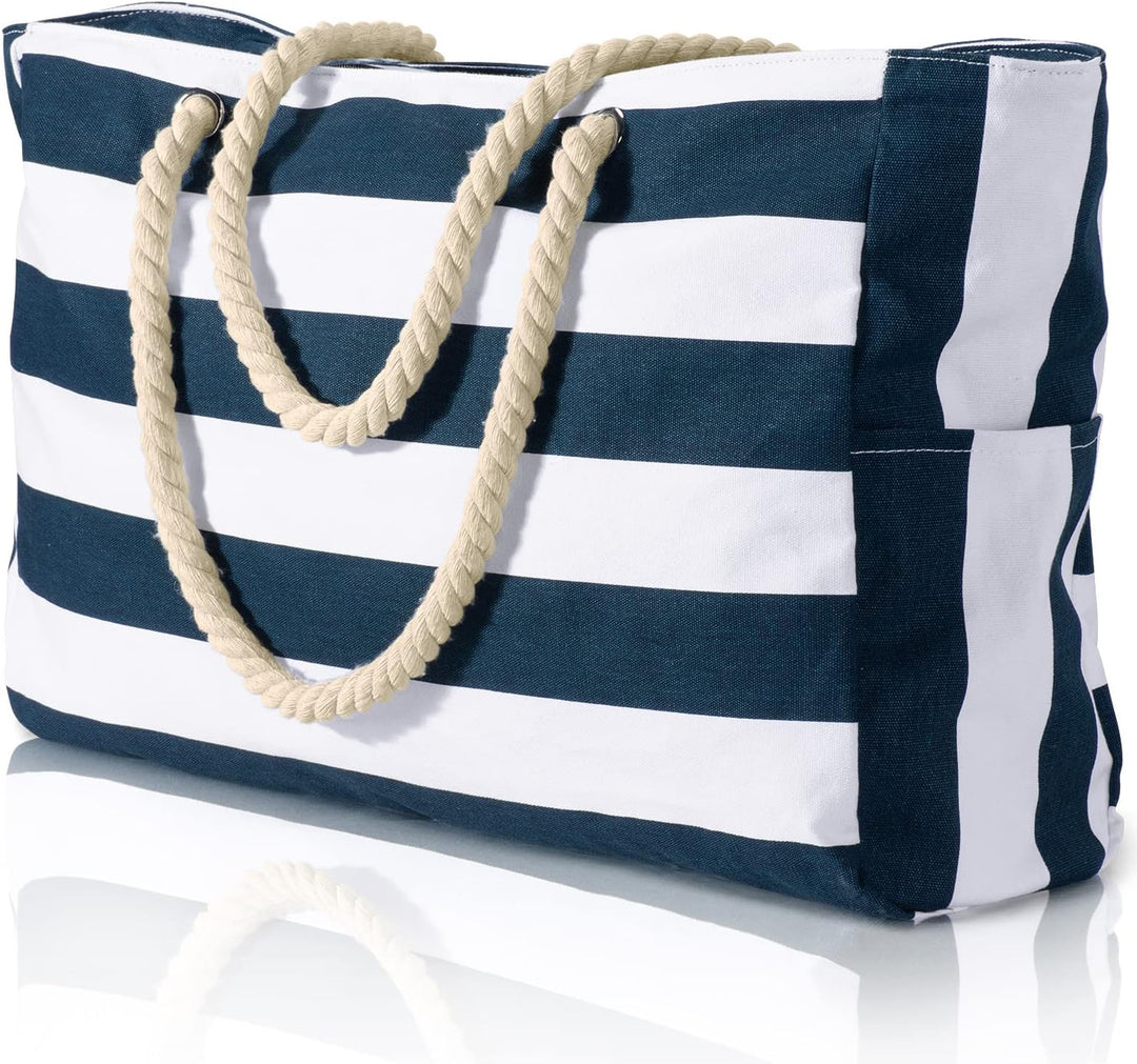 Vand- og sandtæt oversize-strandtaske – SandAway