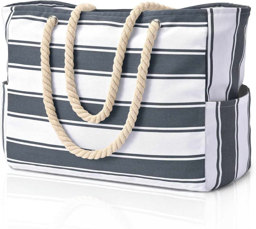 Vand- og sandtæt oversize-strandtaske – SandAway