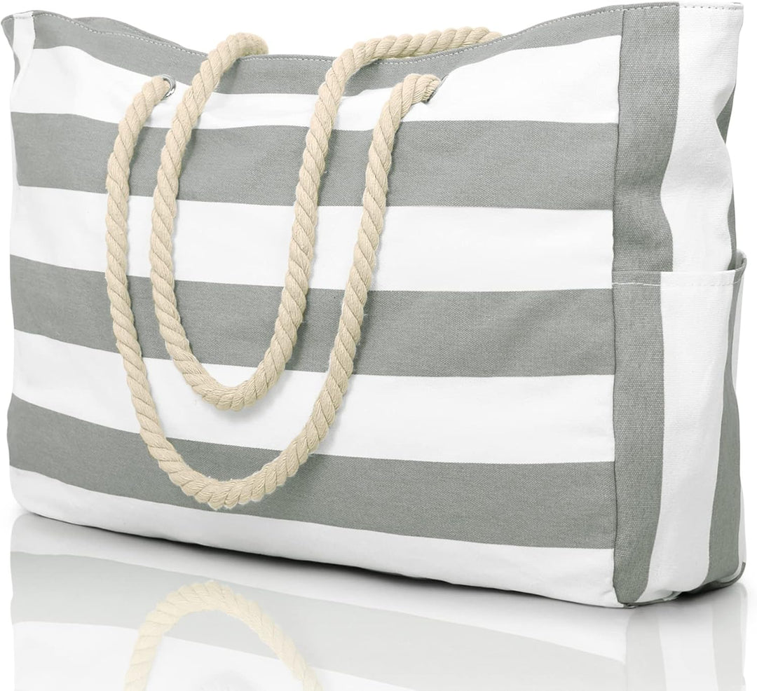 Vand- og sandtæt oversize-strandtaske – SandAway