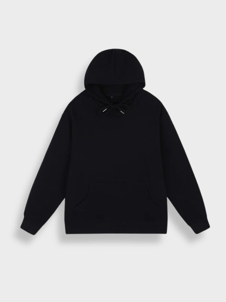 Oversized herre-hoodie med print - Noah