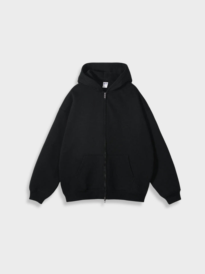 Oversized vest med lynlås - Ava
