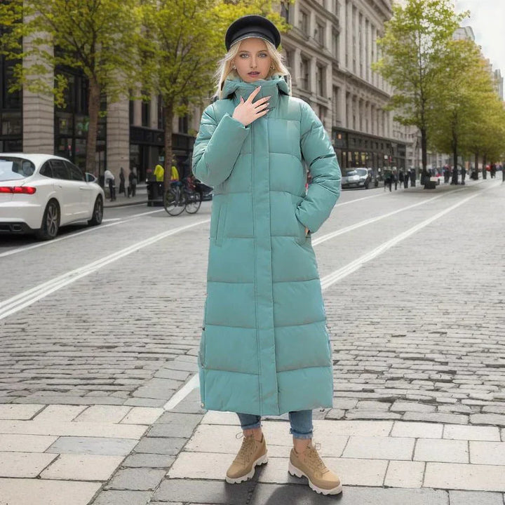 Lang vinterjakke til damer - Isabella