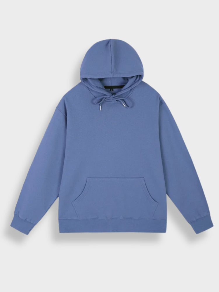 Oversized herre-hoodie med print - Noah