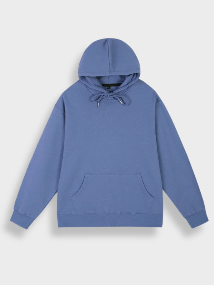 Oversized herre-hoodie med print - Noah