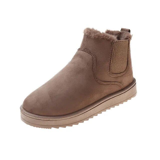 Comfy Termiske Slip-on Vinterstøvler - Sofia